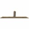Ekena Millwork Portland Rough Sawn Timber Gable Bracket, Douglas Fir, 84"W x 28"H x 2"D x 6"F, 8/12 Pitch GBW084X28X0206POR00RDF - alternate 4